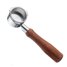 Load image into Gallery viewer, DL-1 Zinc Alloy Coffee Maker Bottomless Handle For Dongling, Style:, Beech Two Coils, Plastic, Black Rosewood, Red Gem, Black Rosewood Buckle, Red Gem Curved, Red Rosewood Straight, Red Gem Without Buckle, Bamboo Without Buckle