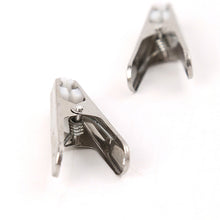 Load image into Gallery viewer, 20 PCS Multifunctional Stainless Steel  Laundry Folder Peg Clothes Storage Clip, Clothes Storage Clip