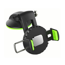 Load image into Gallery viewer, Car Diamond Suction Cup Mobile Phone Holder, Green, Black