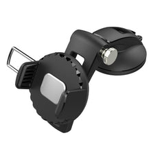 Load image into Gallery viewer, Car Diamond Suction Cup Mobile Phone Holder, Green, Black