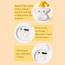 Load image into Gallery viewer, Silicone Star Colorful Bedside Night Light, Spec:, Touch Sensor, Remote Control