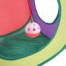 Load image into Gallery viewer, B18210 Square Cat Tunnel Can Storage Folding Cat Channel