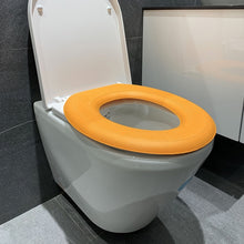 Load image into Gallery viewer, EVA Thermal Adhesive Toilet Seat Washer, Yellow, Green, Blue, Pink