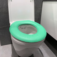 Load image into Gallery viewer, EVA Thermal Adhesive Toilet Seat Washer, Green, Blue, Pink