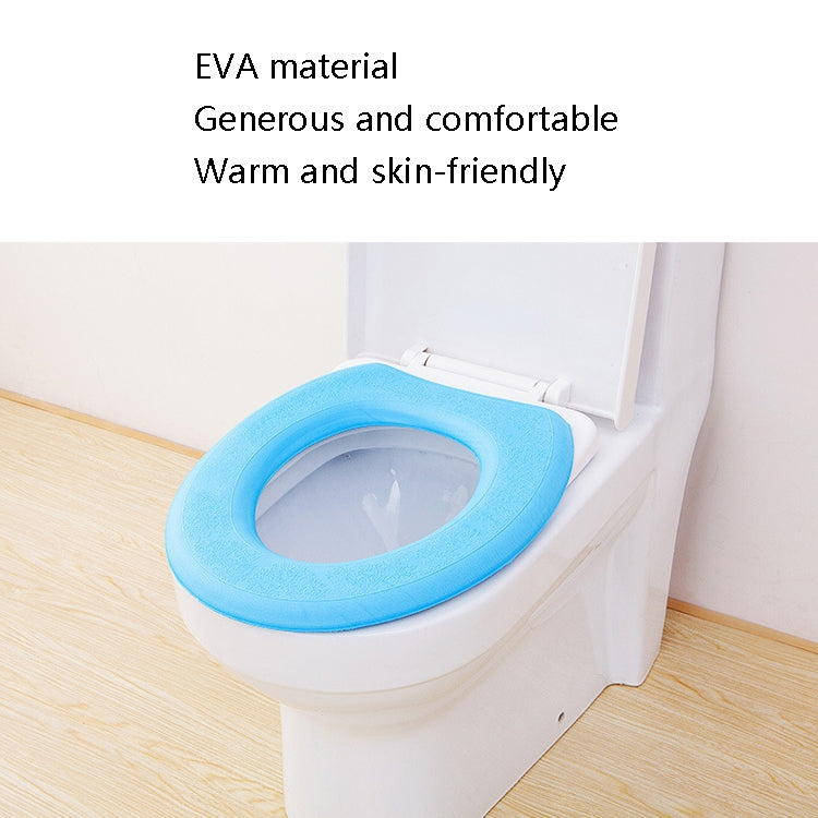 EVA Thermal Adhesive Toilet Seat Washer, Green, Blue, Pink