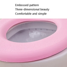 Load image into Gallery viewer, EVA Thermal Adhesive Toilet Seat Washer, Green, Blue, Pink
