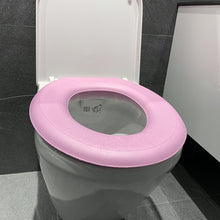 Load image into Gallery viewer, EVA Thermal Adhesive Toilet Seat Washer, Green, Blue, Pink