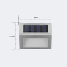 Load image into Gallery viewer, 6 LED Solar Stainless Steel Stair Ladder Lamp Wall Light, 6 LED / 1 PC