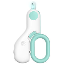Load image into Gallery viewer, Pet Nail Clippers With LED Blood Line Light, Blue, Pink