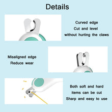 Load image into Gallery viewer, Pet Nail Clippers With LED Blood Line Light, Blue, Pink