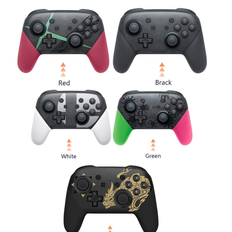 L-0326 Wireless Gamepad For Switch Pro,Style:, Black, Green Pink, Black - Full Function + NFC + Wake-up (1: 1), Green Pink - Full Function + NFC + Wake-up (1: 1), Monster Hunter Full Function + NFC + Wake-up (1: 1), Black - Full Function HD Edition    ...