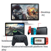 Load image into Gallery viewer, L-0326 Wireless Gamepad For Switch Pro,Style:, Black, Green Pink, Black - Full Function + NFC + Wake-up (1: 1), Green Pink - Full Function + NFC + Wake-up (1: 1), Monster Hunter Full Function + NFC + Wake-up (1: 1), Black - Full Function HD Edition    ...