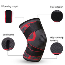 Load image into Gallery viewer, Pressurized Tape Knit Sports Knee Pad