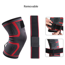 Load image into Gallery viewer, Pressurized Tape Knit Sports Knee Pad