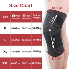 Load image into Gallery viewer, Pressurized Tape Knit Sports Knee Pad