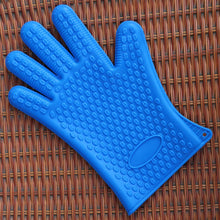 Load image into Gallery viewer, 2 PCS Silicone Insulation Baking Oven Microwave Dish Clip Gloves, Blue, Green, Yellow, Pink, Purple, Orange