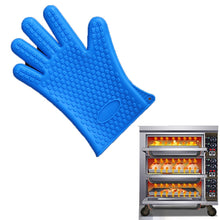 Load image into Gallery viewer, 2 PCS Silicone Insulation Baking Oven Microwave Dish Clip Gloves, Blue, Green, Yellow, Pink, Purple, Orange