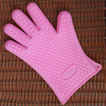 Load image into Gallery viewer, 2 PCS Silicone Insulation Baking Oven Microwave Dish Clip Gloves, Blue, Green, Yellow, Pink, Purple, Orange