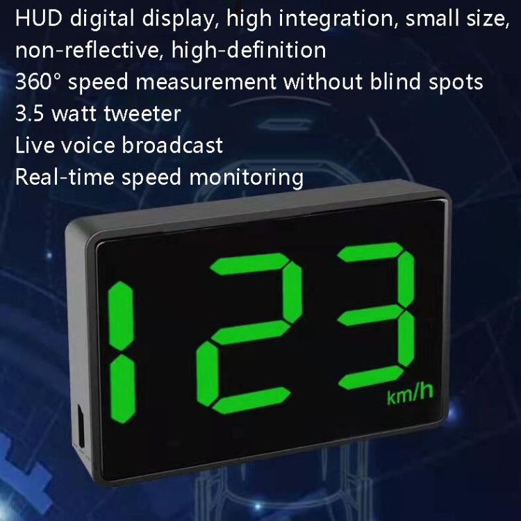 Y02 HUD Smart Bluetooth GPS Universal Electronic Dog Automotive Speedometer, Y02 HUD