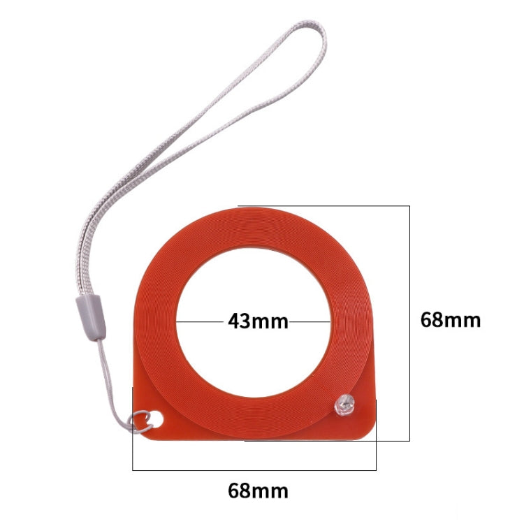 Induction Chip Anti-Theft Coil Detector, Red