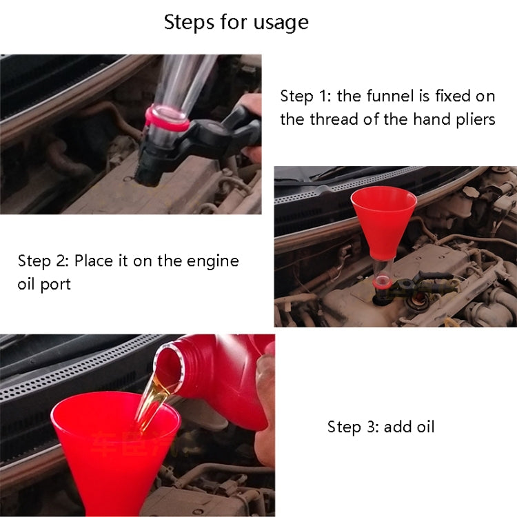 Car Plus Oil Funnel Tool Oil Filling Machine, A Version, B Version