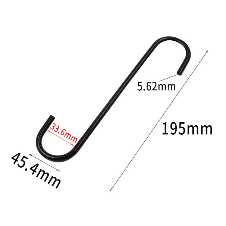 8 PCS S-Type Brake Pump Hanging Hook, Pump Hanging Hook