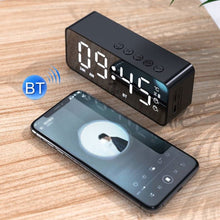 Load image into Gallery viewer, ZXL-G50 Mini Mirror Alarm Bluetooth Speaker Support TF Card, ZXL-G50 Black, ZXL-G50 White, ZXL-G50 Pink