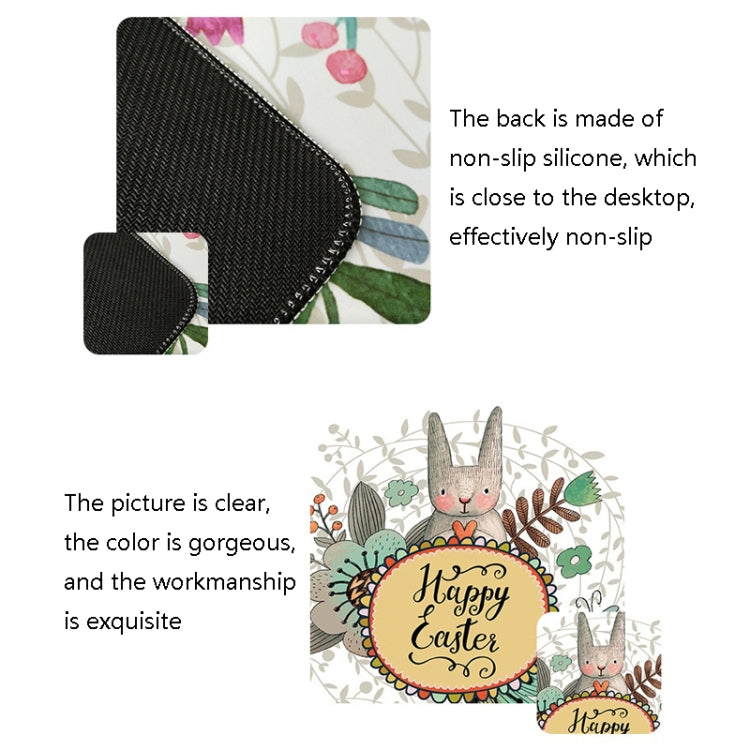 Cute Cartoon Non-Slip Desk Mat, Size:, 400 x 900 x 4mm Seaming, 400 x 900 x 5mm Seaming