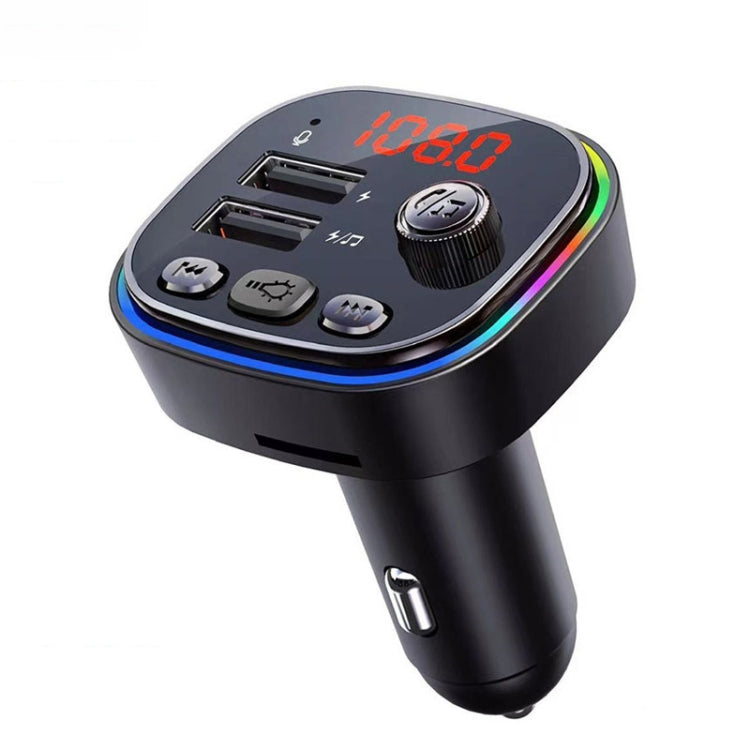 USB Car Bluetooth MP3 Music Player With Colorful Lights, C20, C21