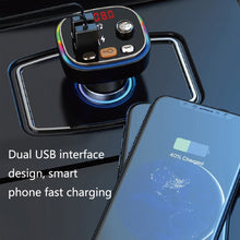Load image into Gallery viewer, USB Car Bluetooth MP3 Music Player With Colorful Lights, C20, C21