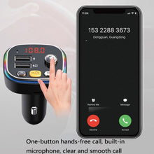 Load image into Gallery viewer, USB Car Bluetooth MP3 Music Player With Colorful Lights, C20, C21