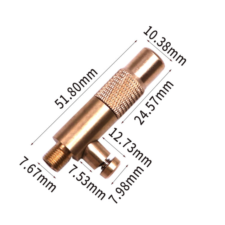 Car Inflatable Pump Extension Tube Quick Connector, Tube Quick Connector(Thread Twisted Joint)