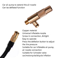 Load image into Gallery viewer, Car Inflatable Pump Extension Tube Quick Connector, Tube Quick Connector(Thread Twisted Joint)