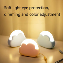 Load image into Gallery viewer, ZAY-L02 Bedroom Cute Cloud USB Night Light, ZAY-L02 White, ZAY-L02 Blue, ZAY-L02 Pink