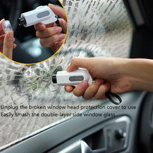 Load image into Gallery viewer, CS-B09 Safety Hammer Tungsten Steel Striker Windows Breaker With Seat Belt Cutter, Black, White, Pink