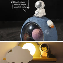 Load image into Gallery viewer, W1153 Resin Planet Night Light Home Decorations, Style:, Silver Star, Bear Astronaut