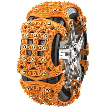 Load image into Gallery viewer, For 175~265cm Snow Emergency Snow Chains For Car SUV General Tires, Yellow 8764A, Black 8764B
