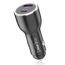 Load image into Gallery viewer, QL845C PD 45W USB-C / Type-C + QC 3.0 USB Car Charger, QL845C
