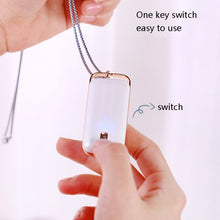 Load image into Gallery viewer, Hanging Neck Negative Ion Air Purifier, Hanging Neck Air Purifier