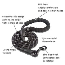 Load image into Gallery viewer, Pet Supplies Reflective Dog Pull Rope, Size:, Length 150cm Thick 1.2cm, Long 150cm Thick 0.8cm, Long 200cm Thick 1.2cm