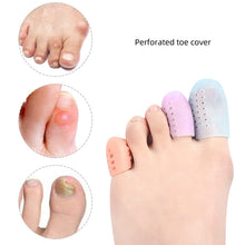 Load image into Gallery viewer, With Hole Toe Set High Heels Anti-Wear Anti-Pain Toe Protective Cover, XS, S, M, L