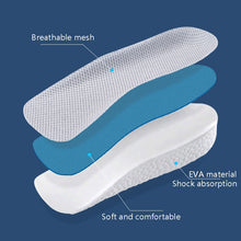 Load image into Gallery viewer, 2 Pairs Increased Half Pad Breathable Shock Absorbing Exercise Anti-Skid Pad, 1.5cm, 2.5cm