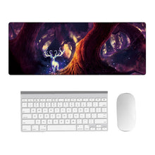 Load image into Gallery viewer, Hand-Painted Fantasy Pattern Mouse Pad, Size:, 400 x 900 x 4mm Seaming, 400 x 900 x 5mm Seaming