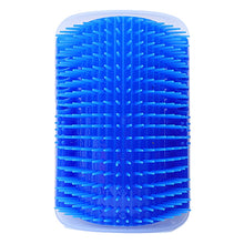 Load image into Gallery viewer, Pet Cat Corner Rub Hair Massage Brush, Blue, Grey, Pink, Green, Black