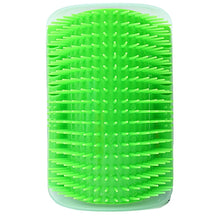 Load image into Gallery viewer, Pet Cat Corner Rub Hair Massage Brush, Blue, Grey, Pink, Green, Black