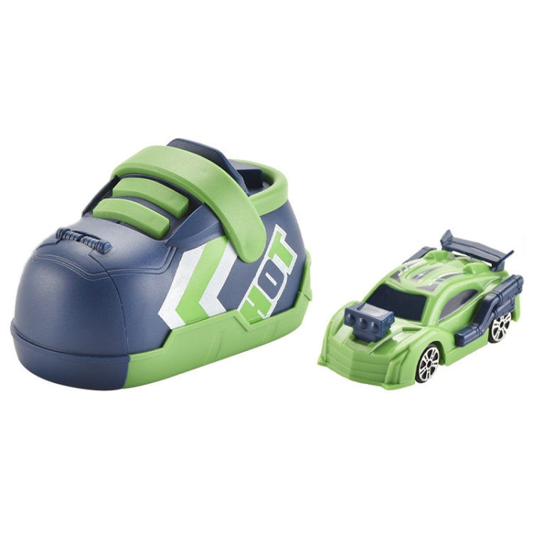 Children Competition Ejection Shoes Toy Car Set