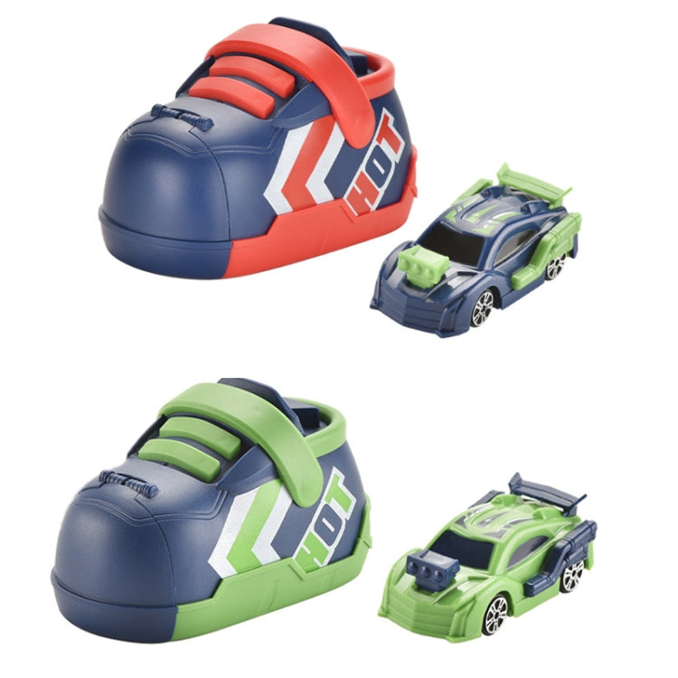 Children Competition Ejection Shoes Toy Car Set