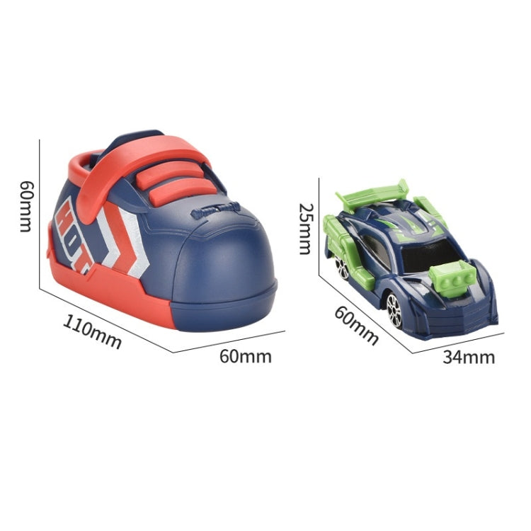 Children Competition Ejection Shoes Toy Car Set