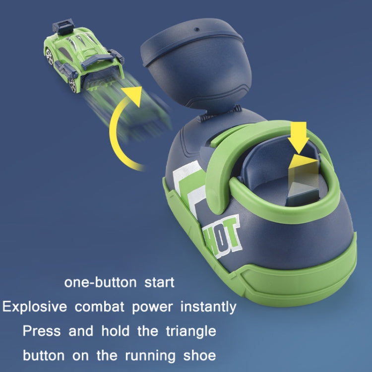Children Competition Ejection Shoes Toy Car Set