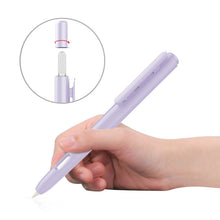 Load image into Gallery viewer, Double-Click Automatic Retractable Stylus Pen Case For Apple Pencil 2, Gray, Pearl White, Pink, Army Green, Deep Space Gray, Blue, Grass Green, Purple
